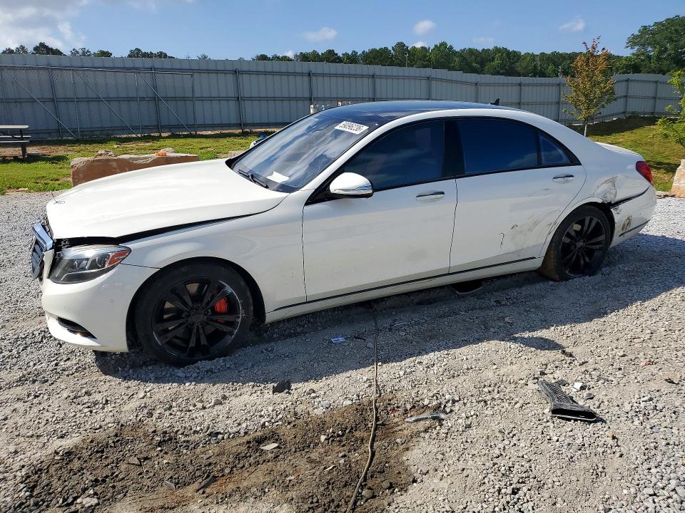2014 Mercedes-benz S class VIN WDDUG8CB7EA012517 COPART salvage auction — ALL OVER, Ga - Cert Of Title-Rebuilt Salvage, sold $2,950 on 2026-08-17 (photo 1)