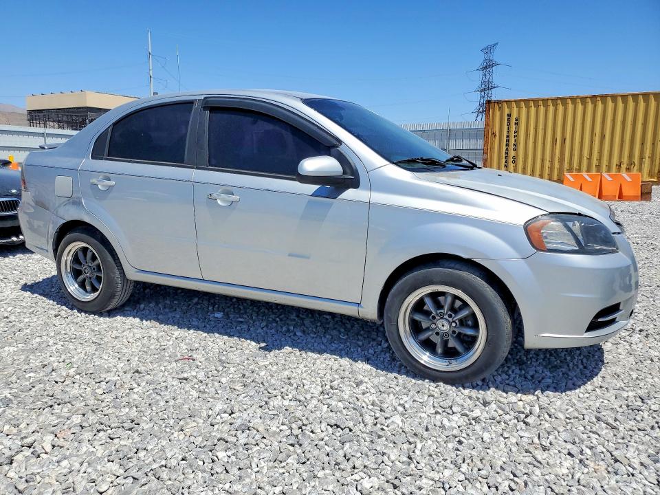 2011 Chevrolet Aveo VIN KL1TD5DE9BB249125 COPART salvage auction — VANDALISM, NV - SALVAGE TITLE, sold $200 on 2026-07-29 (photo 4)