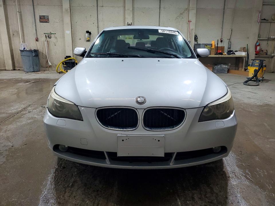 2004 BMW 5er VIN WBANA53524B852364 COPART salvage auction — MECHANICAL, Tn - Salvage Certificate, sold $525 on 2026-07-28 (photo 5)