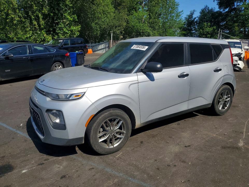 2020 Kia Soul VIN KNDJ22AU9L7091549 COPART salvage auction — FRONT END, Wa - Bill Of Sale, sold $2,250 on 2026-07-20 (photo 1)