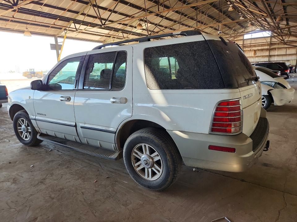 2002 Mercury Mountaineer VIN 4M2DU86E22ZJ04022 COPART salvage auction — NORMAL WEAR, Az - Certificate Of Title, sold $475 on 2026-07-20 (photo 2)