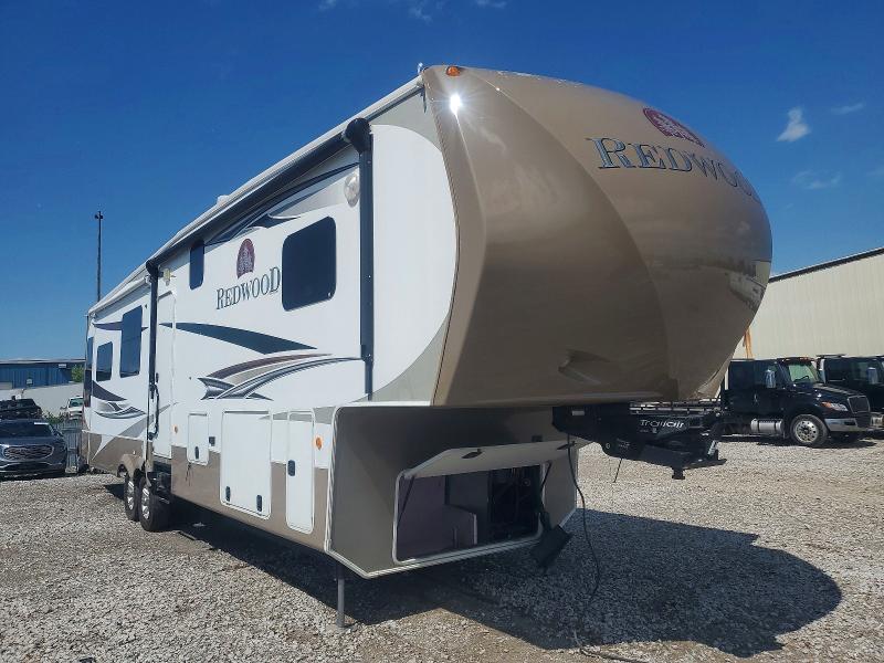 2014 Redwood Trvl trl VIN 4V0FC382XER003361 COPART salvage auction — ROOF, IA - CERTIFICATE OF TITLE, sold $80 on 2026-07-28 (photo 1)