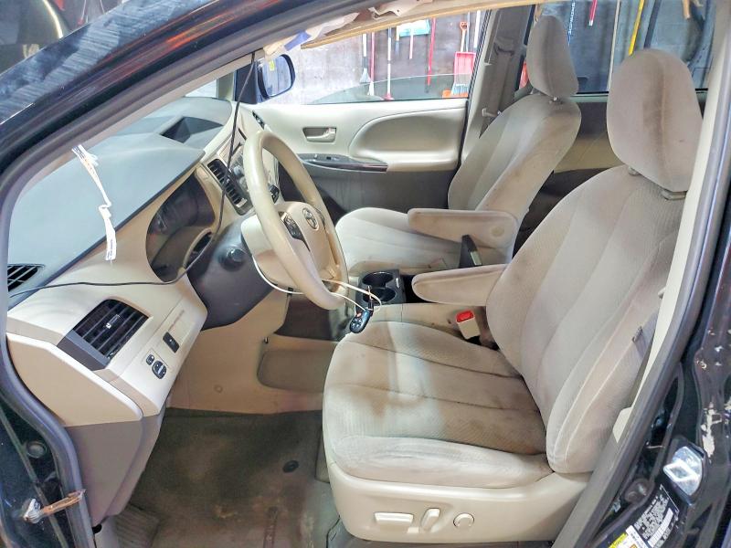 2014 Toyota Sienna VIN 5TDKK3DC5ES405669 COPART salvage auction — FRONT END, Ny - Mv-907A Salvage Certificate, sold $1,550 on 2026-07-13 (photo 7)