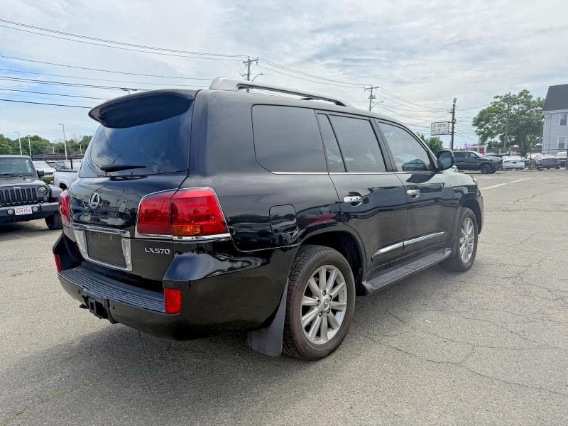2011 Lexus Lx 570 VIN JTJHY7AX5B4082039 COPART salvage auction — MINOR DENT/SCRATCHES, MA - CERTIFICATE OF TITLE (P), sold $20,800 on 2026-07-14 (photo 4)