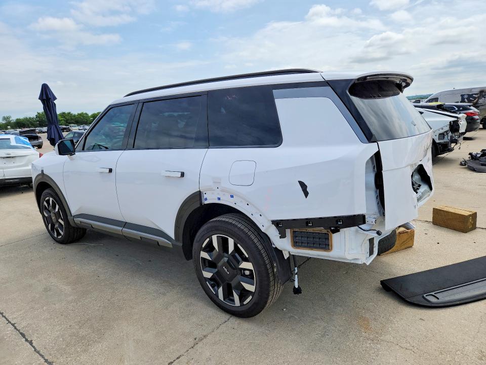 2027 Kia Telluride VIN 5XYPE5S14VG002726 COPART salvage auction — REAR END, TX - SALVAGE VEHICLE TITLE, sold $10,500 on 2026-07-30 (photo 2)