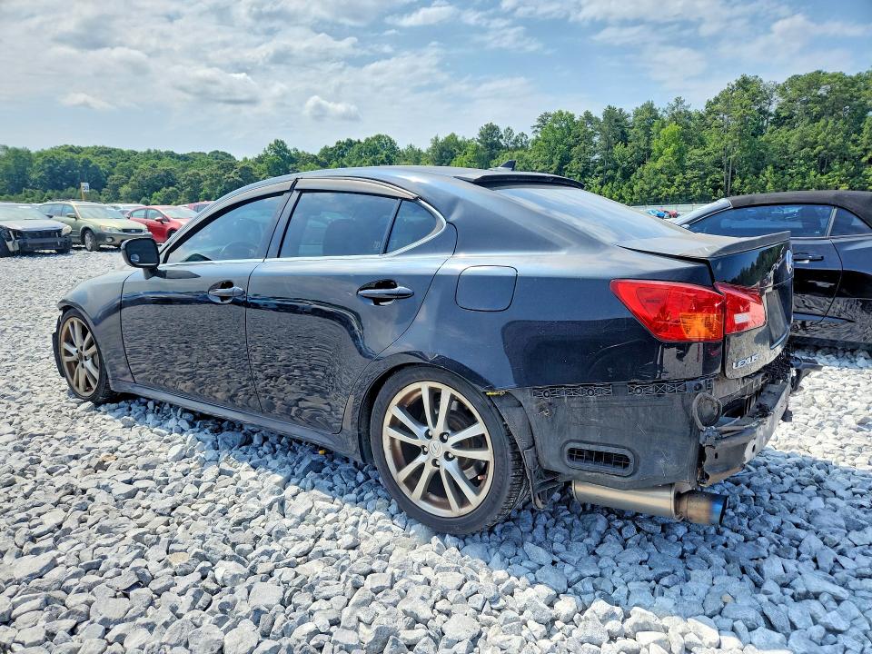 2008 Lexus Is VIN JTHBE262585017873 COPART salvage auction — REAR END, Ga - Cert Of Title-Salvage, sold $300 on 2026-07-21 (photo 2)