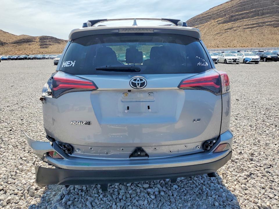 2018 Toyota VIN JTMZFREV9JD126253 COPART salvage auction — REAR END, NV - SALVAGE TITLE, sold $7,600 on 2026-07-22 (photo 6)