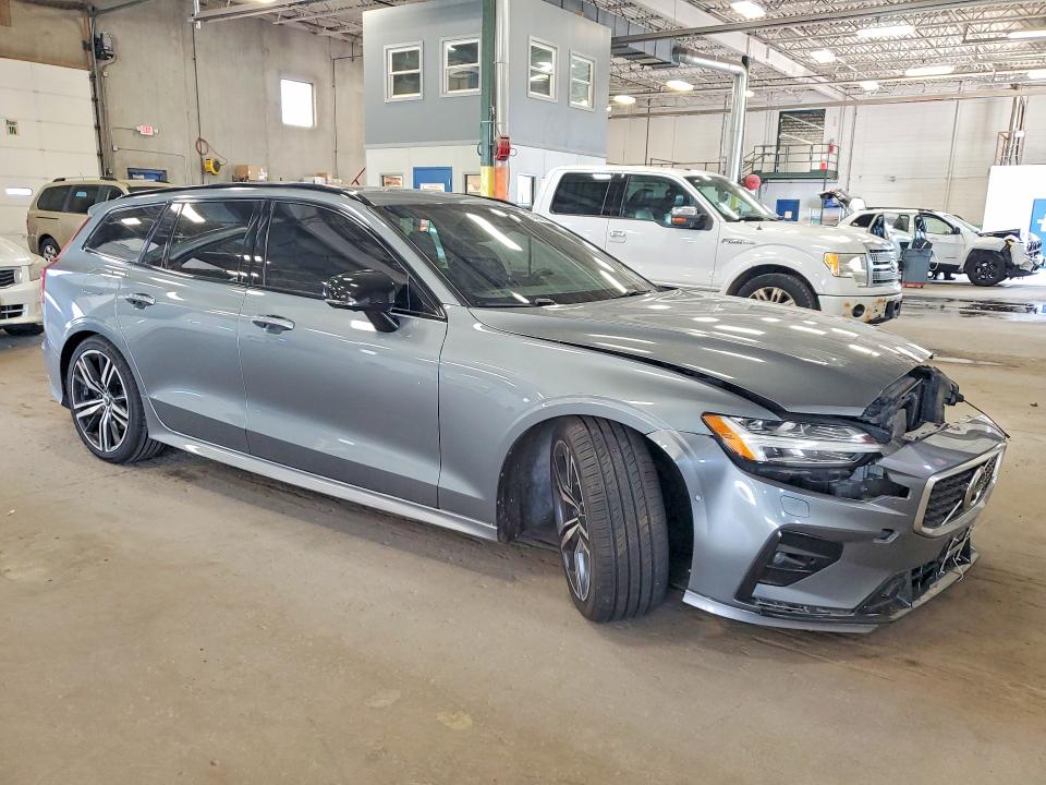 2020 Volvo V60 VIN YV1102EM9L2370510 COPART salvage auction — FRONT END, Mn - Cert Of Title-Salvage, sold $11,400 on 2026-07-14 (photo 4)