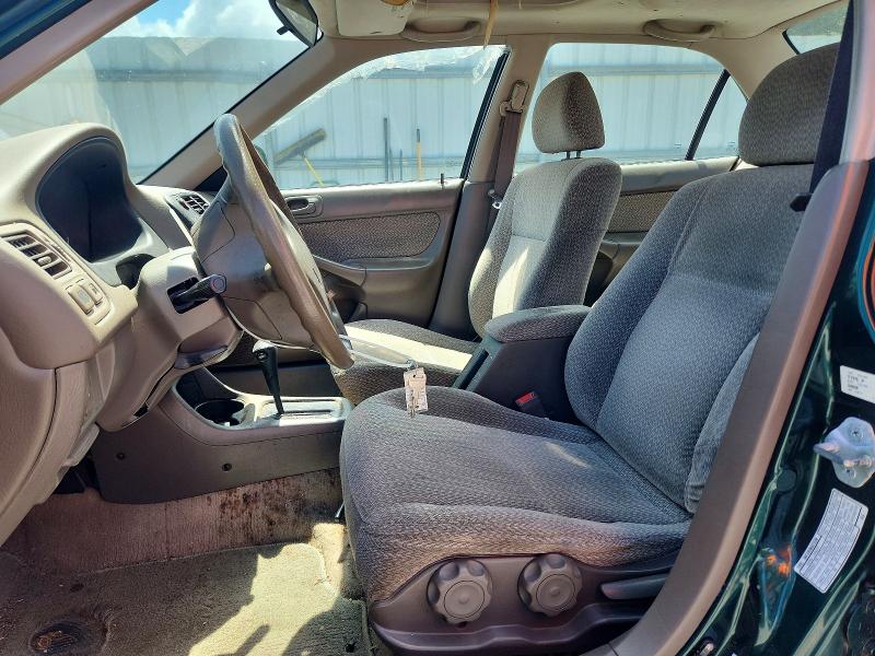 2000 Honda Civic VIN 1HGEJ8643YL067487 COPART salvage auction — FRONT END, Nc - Salvage Certificate Of Title, sold $175 on 2026-07-29 (photo 7)