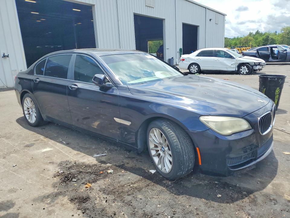 2014 BMW 7er VIN WBAYE4C57ED137940 COPART salvage auction — MECHANICAL, Fl - Certificate Of Title, sold $1,300 on 2026-07-13 (photo 4)