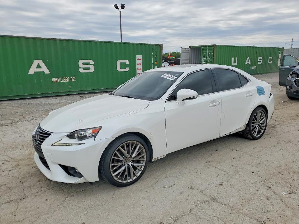 2015 Lexus Is VIN JTHBF1D29F5045974 COPART salvage auction — REAR END, IN - CERT OF TITLE-SALVAGE TITLE, sold $3,550 on 2026-07-31 (photo 1)