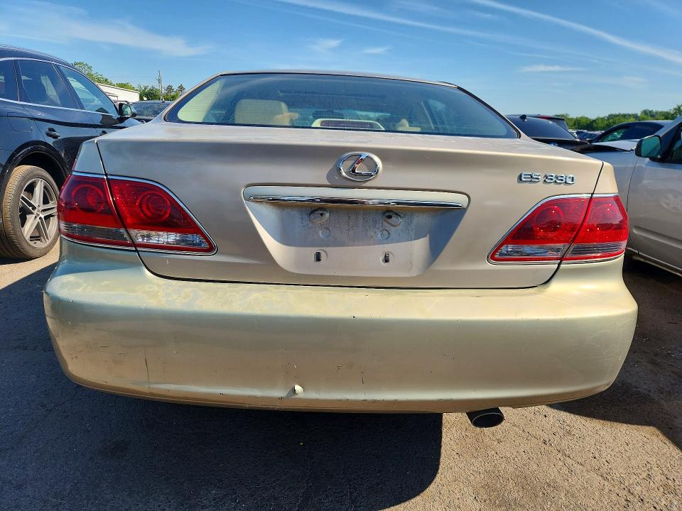 2005 Lexus ES VIN JTHBA30G555088847 COPART salvage auction — FRONT END, Ct - Cert Of Title-Parts Only Salva, sold $450 on 2026-07-07 (photo 6)