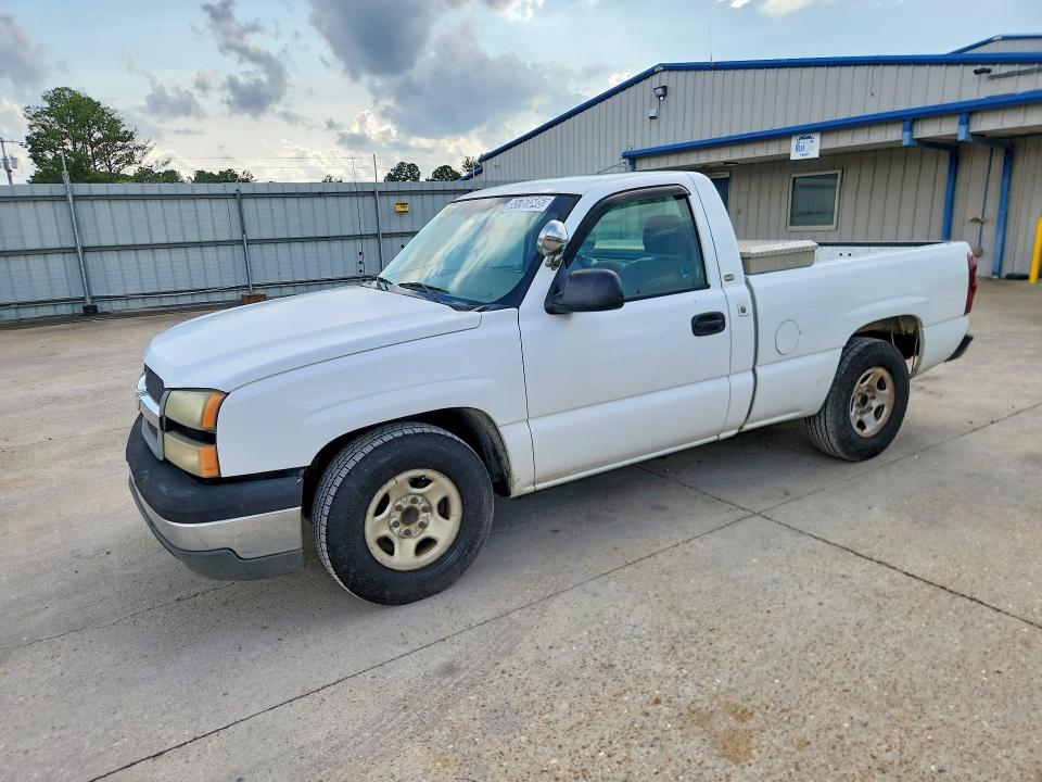 2004 Chevrolet Silverado 1500 VIN 1GCEC14X54Z181561 COPART salvage auction — REAR END, MS - CERTIFICATE OF TITLE, sold $2,100 on 2026-07-09 (photo 1)