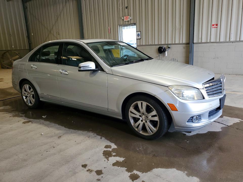 2011 Mercedes-benz C class VIN WDDGF8BB4BR136355 COPART salvage auction — FRONT END, PA - CERTIFICATE OF SALVAGE, sold $600 on 2026-07-15 (photo 4)