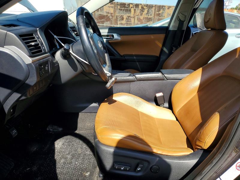 2013 Lexus Ct VIN JTHKD5BH8D2165414 COPART salvage auction — REAR END, Ca - Salvage Certificate, sold $2,050 on 2026-07-02 (photo 7)
