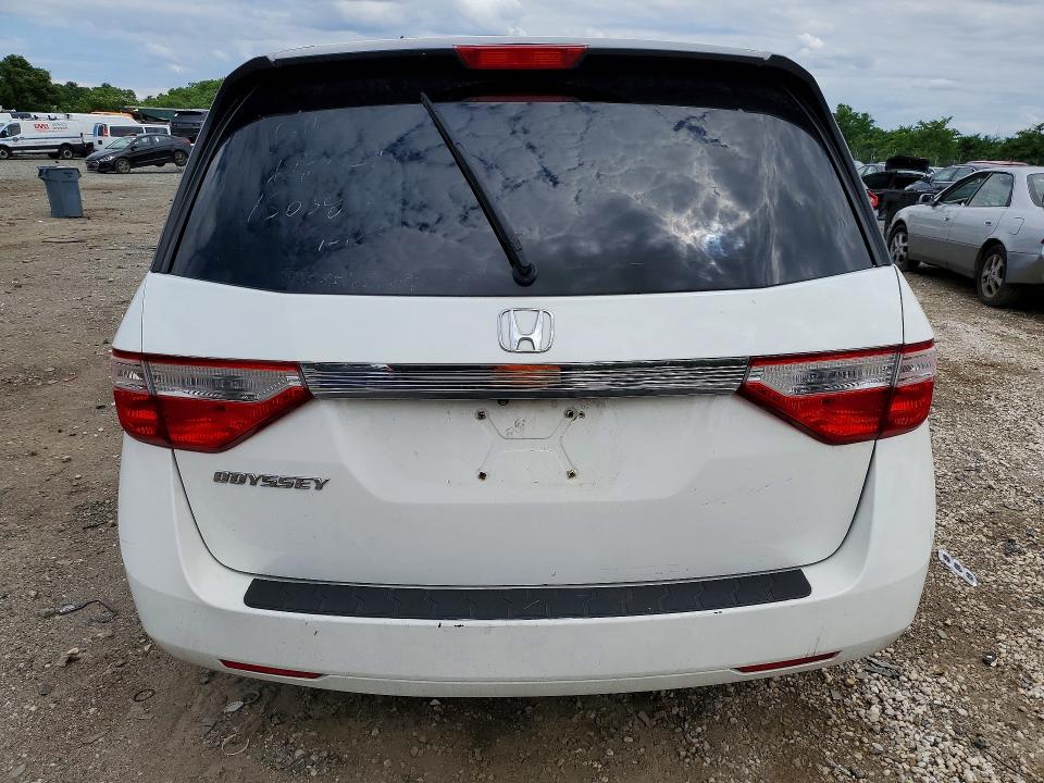 2012 Honda Odyssey VIN 5FNRL5H68CB032267 COPART salvage auction — FRONT END, Pa - Certificate Of Salvage, sold $400 on 2026-07-02 (photo 6)