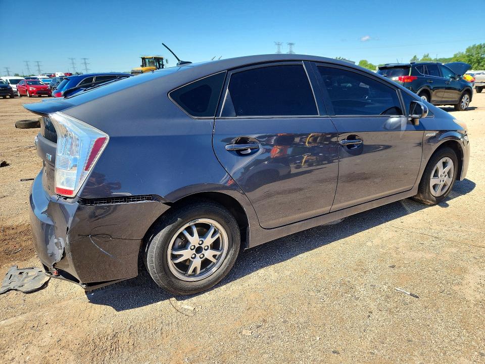 2010 Toyota Prius VIN JTDKN3DU5A0041766 COPART salvage auction — REAR END, IL - SALVAGE CERTIFICATE, sold $275 on 2026-07-14 (photo 3)