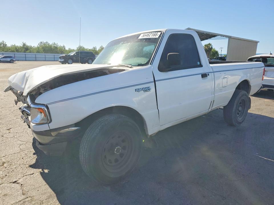 1997 Ford Ranger VIN 1FTCR10A2VPA89859 COPART salvage auction — FRONT END, Ca - Salvage Certificate, sold $425 on 2026-07-09 (photo 1)