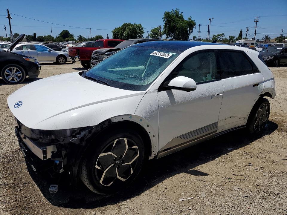 2024 Hyundai Ioniq VIN KM8KR4DE0RU318231 COPART salvage auction — REAR END, Ca - Salvage Certificate, sold $8,400 on 2026-07-27 (photo 1)