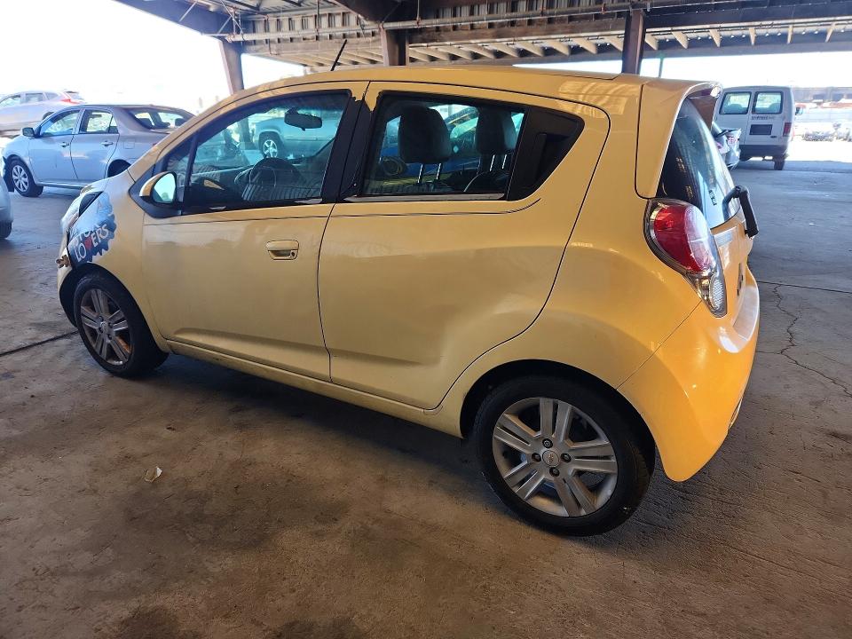 2015 Chevrolet Spark VIN KL8CB6S90FC707895 COPART salvage auction — FRONT END, Ca - Salvage Certificate, sold $475 on 2026-07-16 (photo 2)
