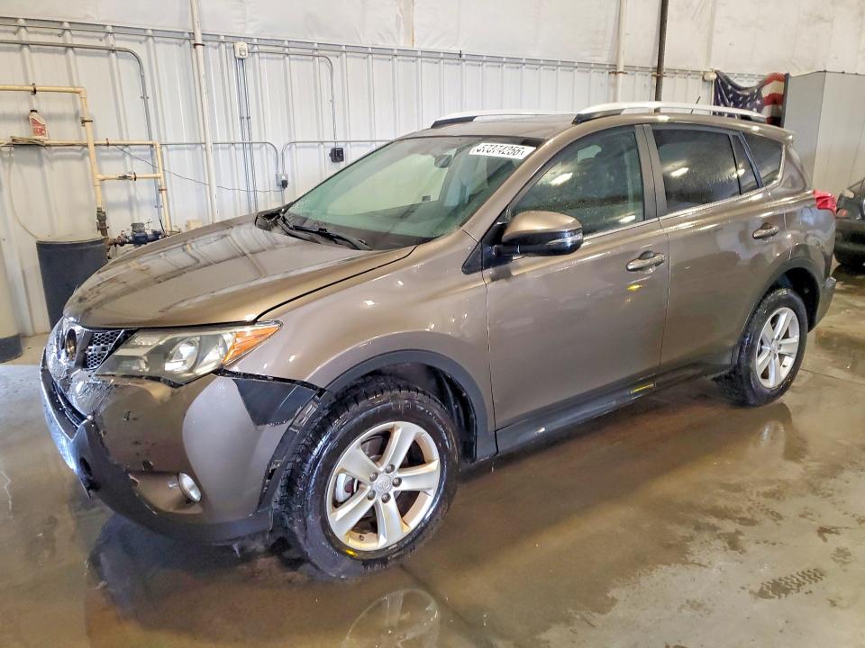 2014 Toyota VIN JTMRFREV4ED073502 COPART salvage auction — FRONT END, Mn - Cert Of Title-Salvage, sold $4,300 on 2026-07-20 (photo 1)