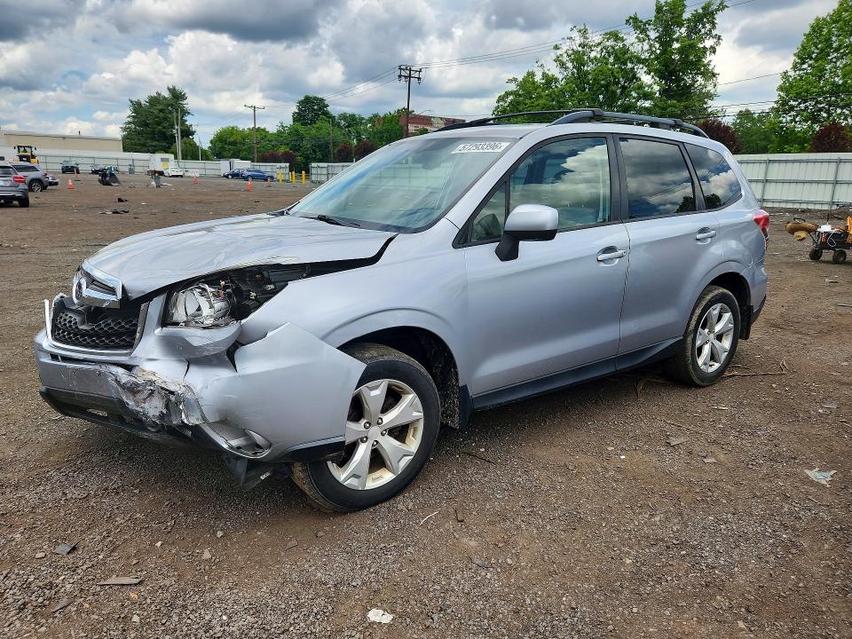 2016 Subaru Forester VIN JF2SJADC3GH425144 COPART salvage auction — FRONT END, Ct - Cert Of Title-Salvage, sold $500 on 2026-07-10 (photo 1)