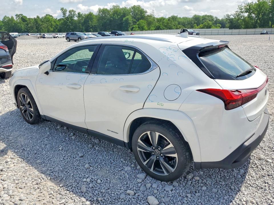 2022 Lexus Ux VIN JTHP9JBH3N2056750 COPART salvage auction — HAIL, Oh - Cert Of Title-Salvage, sold $14,600 on 2026-07-02 (photo 2)