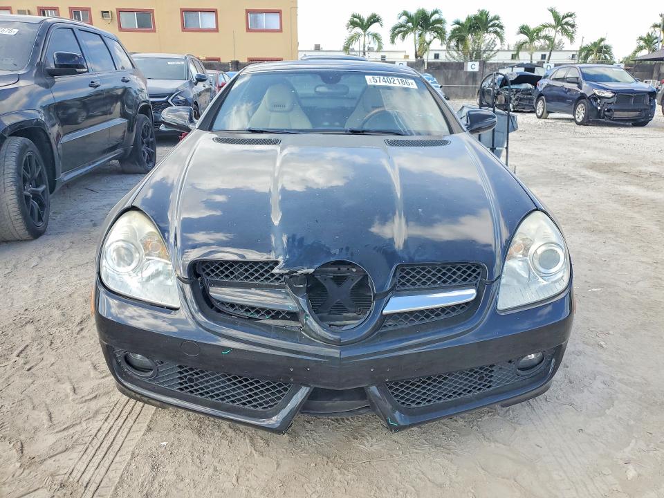 2009 Mercedes-benz Slk-class VIN WDBWK54F99F208788 COPART salvage auction — FRONT END, Fl - Cert Of Title Slvg Rebuildable, sold $2,050 on 2026-07-21 (photo 5)