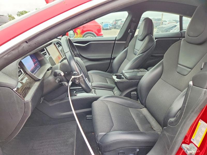 2017 Tesla VIN 5YJSA1E21HF205796 COPART salvage auction — SIDE, IN - CERT OF TITLE-SALVAGE TITLE, sold $8,000 on 2026-07-24 (photo 7)