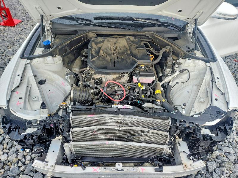 2025 Genesis G70 VIN KMTG34SC4SU156012 COPART salvage auction — FRONT END, Ga - Cert Of Title-Salvage, sold $9,100 on 2026-09-22 (photo 7)