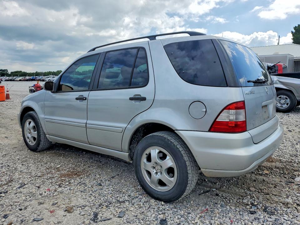 2002 Mercedes-benz M-klasse VIN 4JGAB54E02A317707 COPART salvage auction — HAIL, Ar - Certificate Of Title, sold $200 on 2026-07-08 (photo 2)