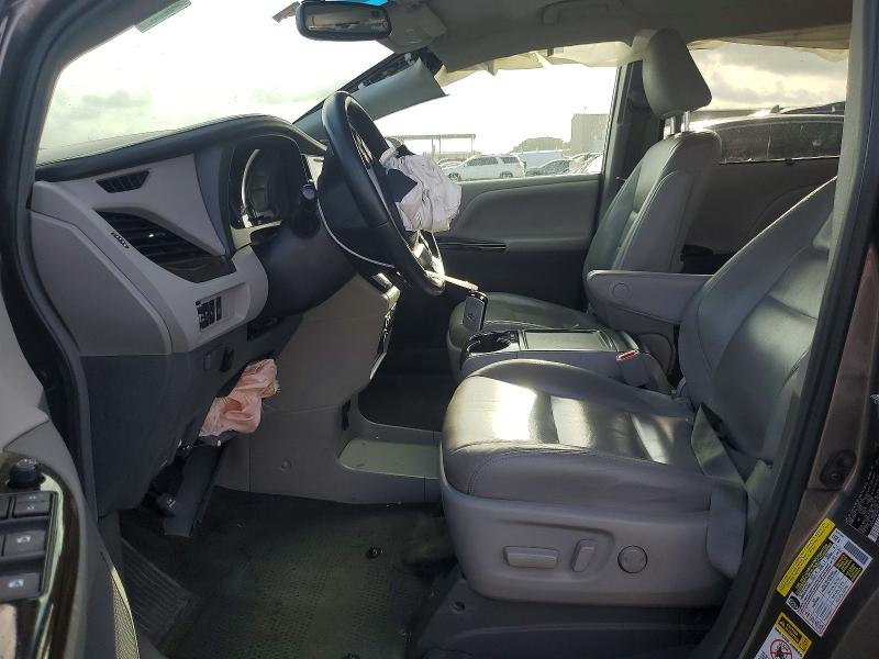 2015 Toyota Sienna VIN 5TDYK3DC8FS677676 COPART salvage auction — FRONT END, TX - SALVAGE VEHICLE TITLE (P), sold $3,950 on 2026-07-09 (photo 7)