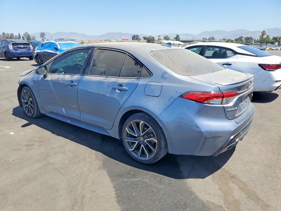 2021 Toyota Corolla VIN JTDS4MCE5MJ060268 COPART salvage auction — FRONT END, Ca - Salvage Certificate, sold $5,500 on 2026-07-15 (photo 2)