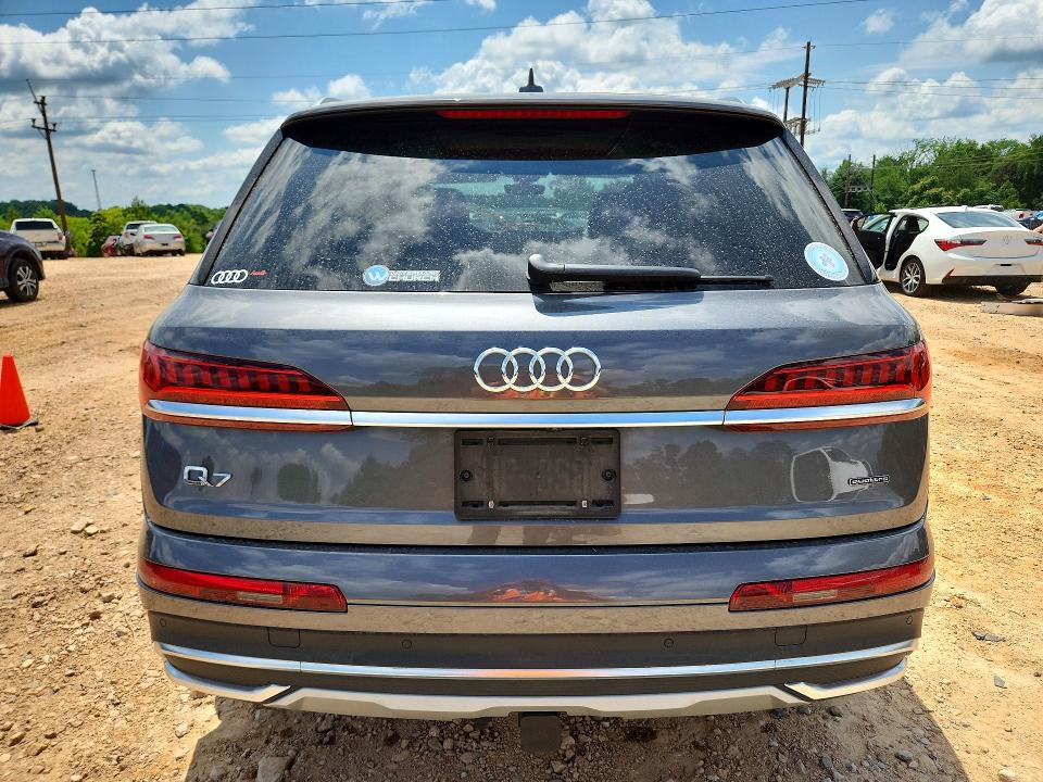 2024 Audi Q7 VIN WA1LXBF75RD000875 COPART salvage auction — FRONT END, Nc - Salvage Certificate Of Title, sold $15,300 on 2026-07-20 (photo 6)