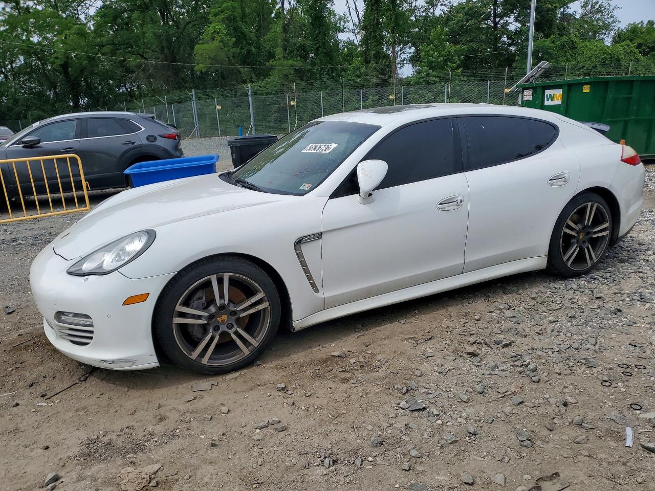 2013 Porsche Panamera VIN WP0AA2A78DL016816 — COPART salvage auction photo