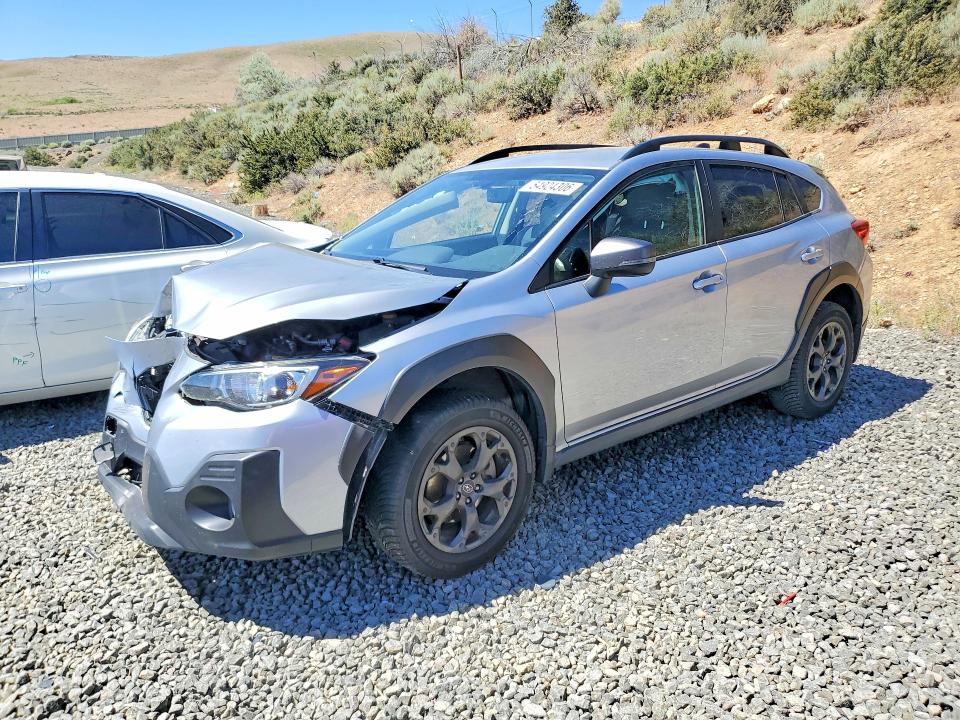 2021 Subaru Crosstrek VIN JF2GTHRC2MH237891 COPART salvage auction — FRONT END, Nv - Salvage Title, sold $3,300 on 2026-07-16 (photo 1)