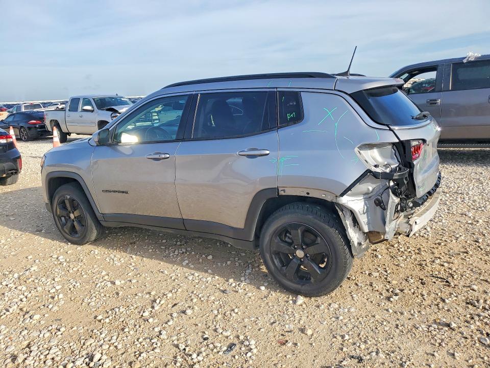 2019 Jeep Compass VIN 3C4NJDBB9KT672203 COPART salvage auction — REAR END, Tx - Salvage Vehicle Title, sold $3,150 on 2026-07-09 (photo 2)
