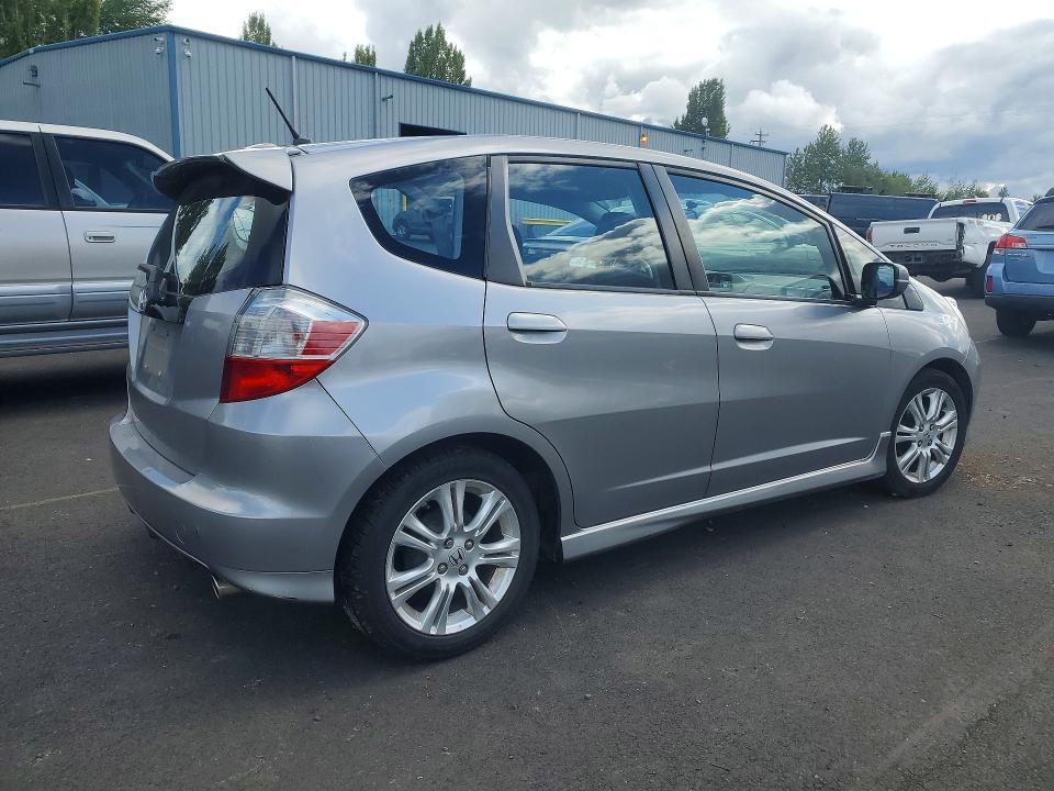 2009 Honda Fit VIN JHMGE88489S027078 COPART salvage auction — SIDE, Or - Salvage Title Certificate, sold $1,150 on 2026-07-22 (photo 3)