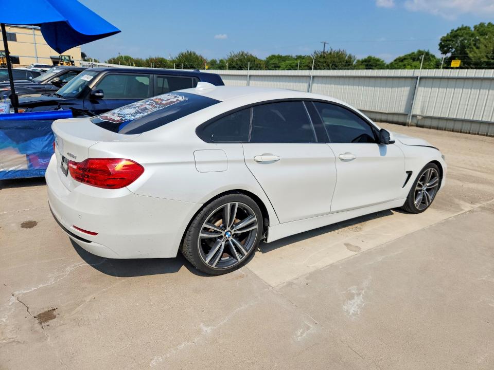 2016 BMW VIN WBA4A9C51GG507210 COPART salvage auction — SIDE, TX - SALVAGE VEHICLE TITLE (P), sold $3,050 on 2026-07-16 (photo 3)