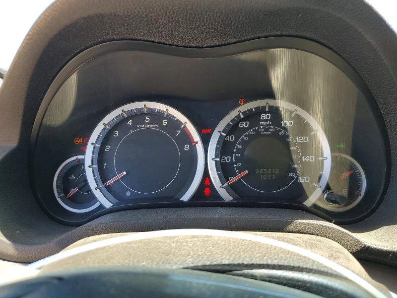 2009 Acura Tsx VIN JH4CU25649C020465 COPART salvage auction — FRONT END, Ca - Salvage Certificate, sold $500 on 2026-07-10 (photo 9)