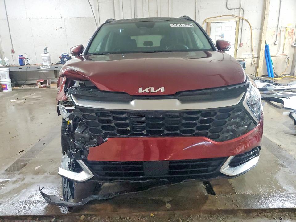 2023 Kia Sportage VIN 5XYK53AFXPG063819 COPART salvage auction — FRONT END, Tn - Salvage Certificate, sold $175 on 2026-07-21 (photo 5)