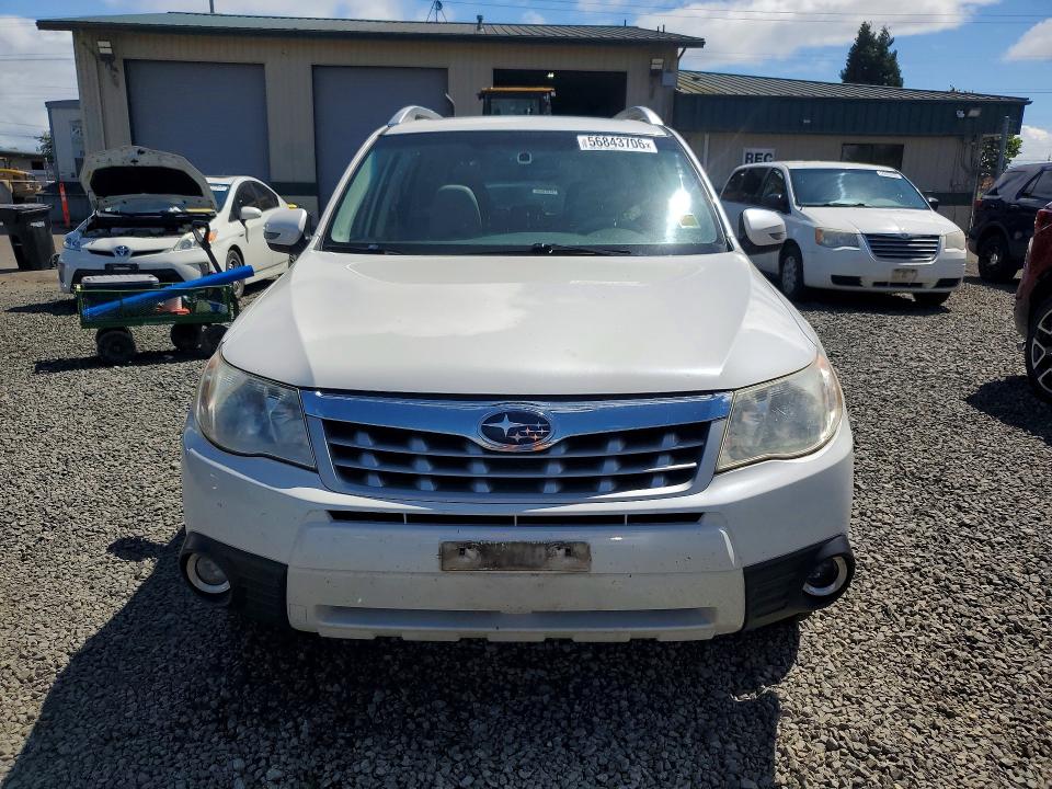2011 Subaru Forester VIN JF2SHAGCXBH758232 COPART salvage auction — REAR END, Or - Salvage Title Certificate, sold $600 on 2026-07-14 (photo 5)