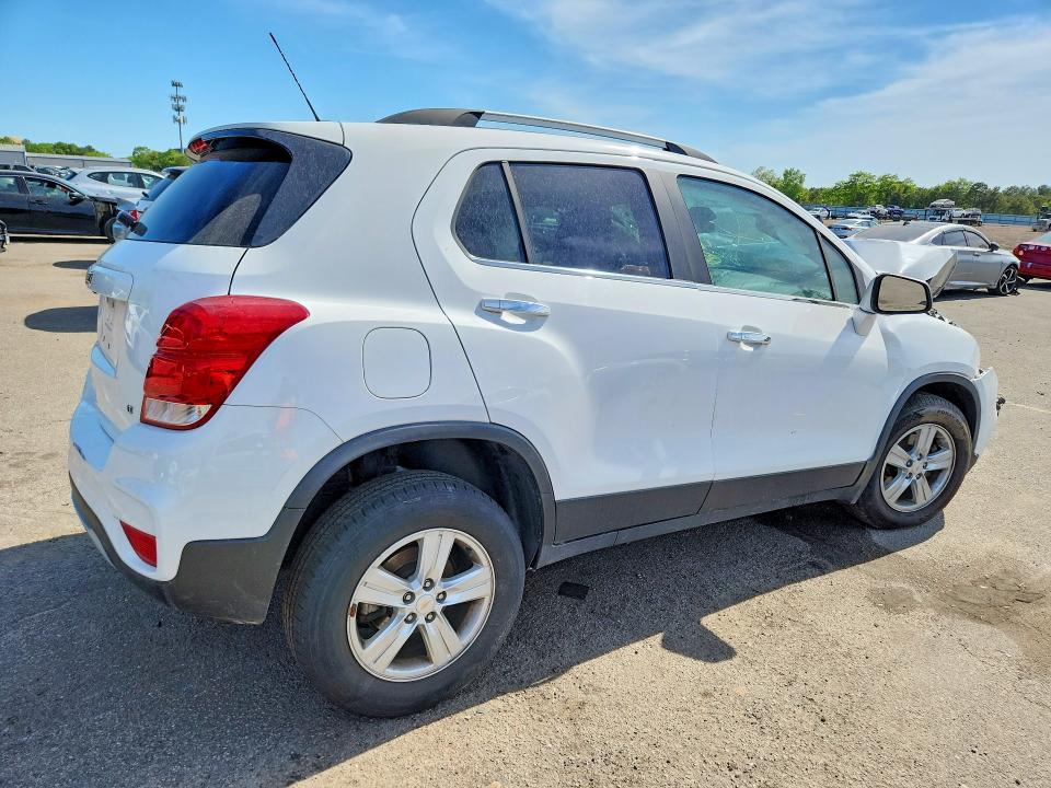 2020 Chevrolet Trax VIN KL7CJPSB5LB062680 COPART salvage auction — FRONT END, Ny - Mv-907A Salvage Certificate, sold $275 on 2026-07-13 (photo 3)