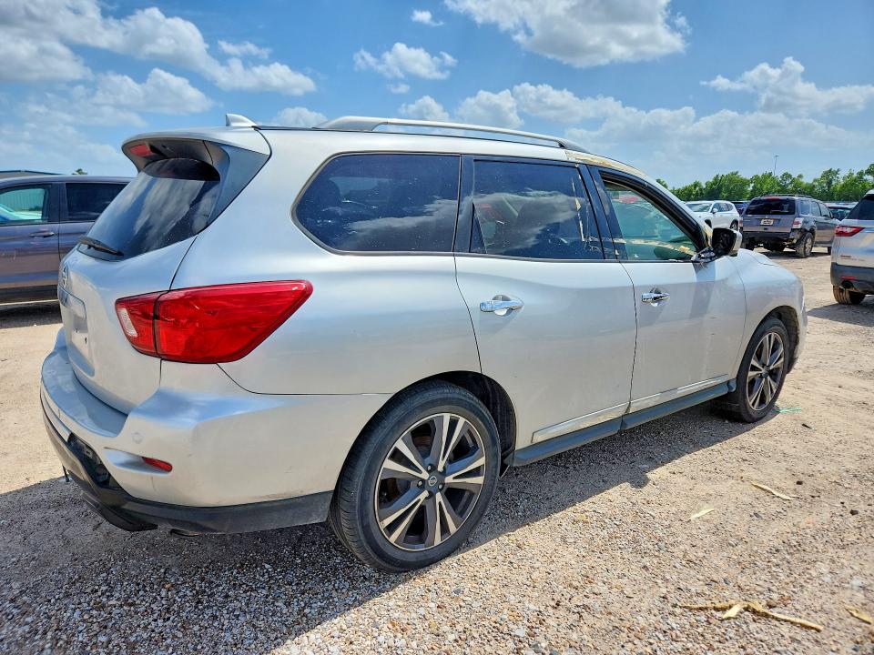 2020 Nissan Pathfinder VIN 5N1DR2DN9LC591744 COPART salvage auction — FRONT END, TX - CERTIFICATE OF TITLE, sold $1,100 on 2026-07-02 (photo 3)