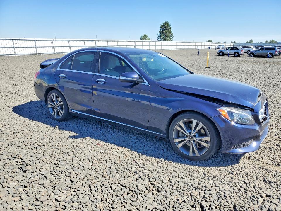 2018 Mercedes-benz C-klasse VIN WDDWF4JB8JR418924 COPART salvage auction — FRONT END, Wa - Bill Of Sale, sold $3,750 on 2026-07-08 (photo 4)