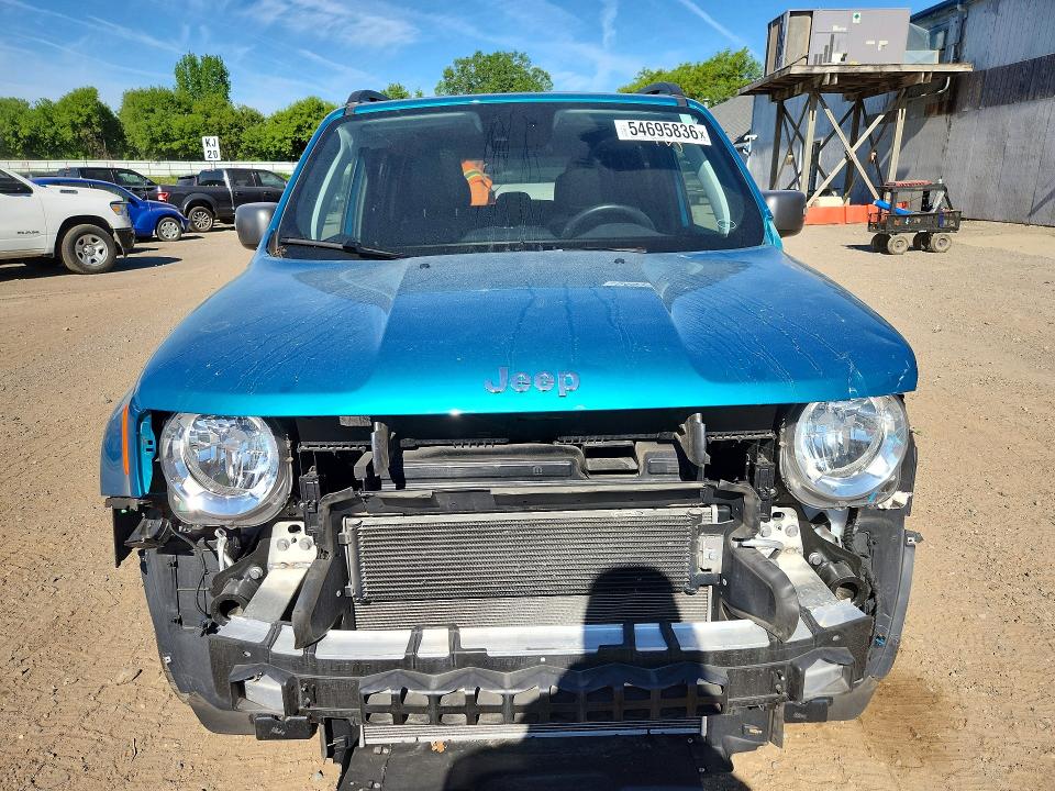 2021 Jeep Renegade VIN ZACNJDD12MPM36035 COPART salvage auction — FRONT END, Mi - Cert Of Title-Salvage Vehicle, sold $3,350 on 2026-07-15 (photo 5)