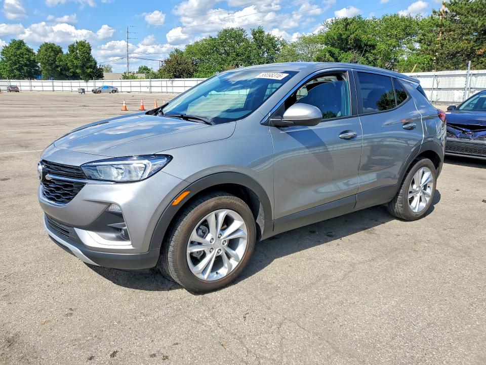 2023 Buick Encore gx VIN KL4MMBS22PB022459 COPART salvage auction — SIDE, IN - CERT OF TITLE-SALVAGE TITLE, sold $1,950 on 2026-07-24 (photo 1)