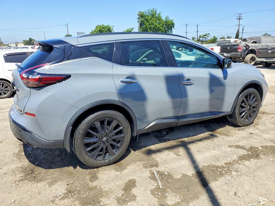 2023 Nissan Murano VIN 5N1AZ2BJ4PC106824 COPART salvage auction — FRONT END, Ca - Salvage Certificate, sold $6,800 on 2026-07-09 (photo 3)