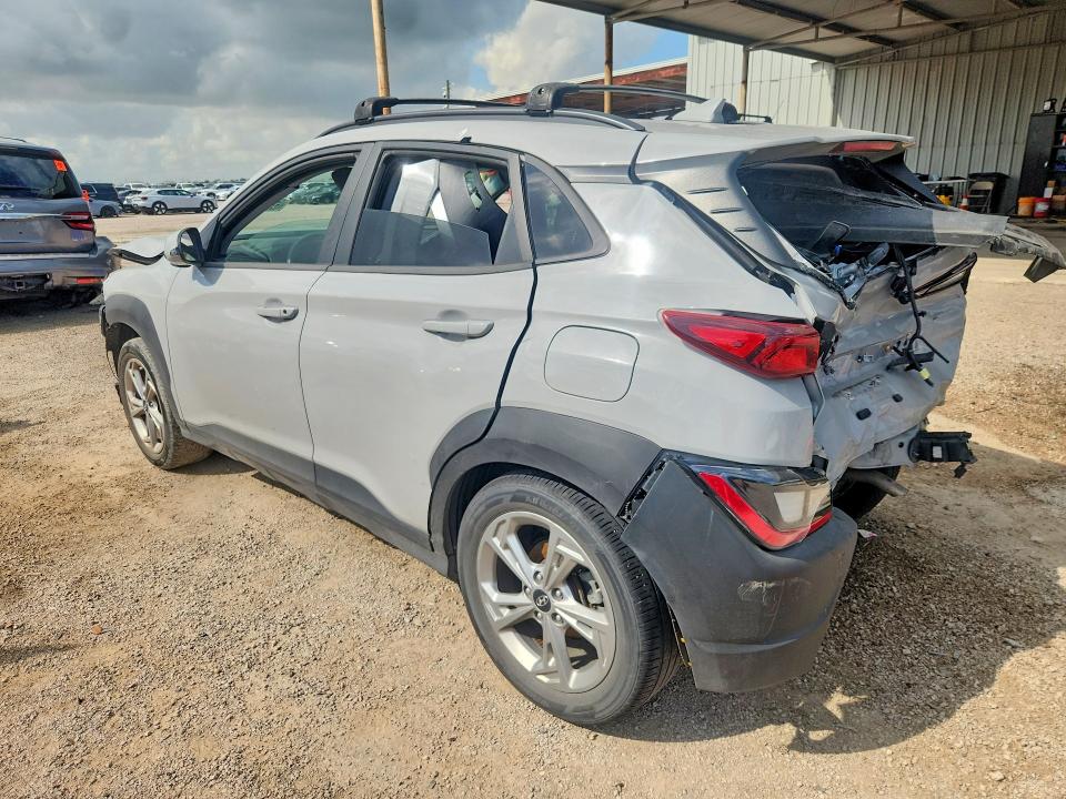 2023 Hyundai Kona VIN KM8K32AB9PU017678 COPART salvage auction — FRONT END, Ga - Certificate Of Title, sold $1,200 on 2026-07-07 (photo 2)