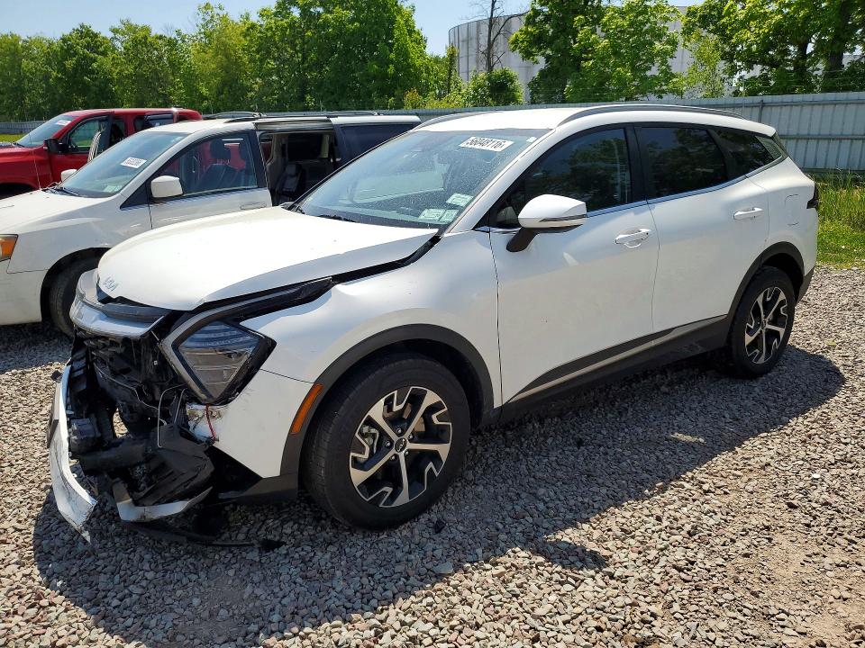 2024 Kia Sportage VIN KNDPVCDG4R7150299 COPART salvage auction — FRONT END, Ny - Mv-907A Salvage Certificate, sold $10,000 on 2026-07-20 (photo 1)